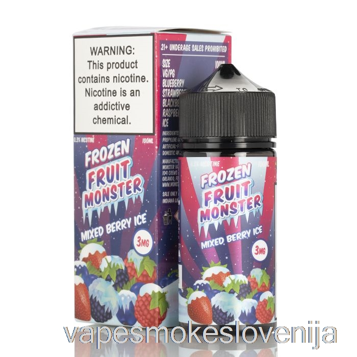 Vape Petrol Ice Mixed Berry - Frozen Fruit Monster - 100 Ml 6 Mg